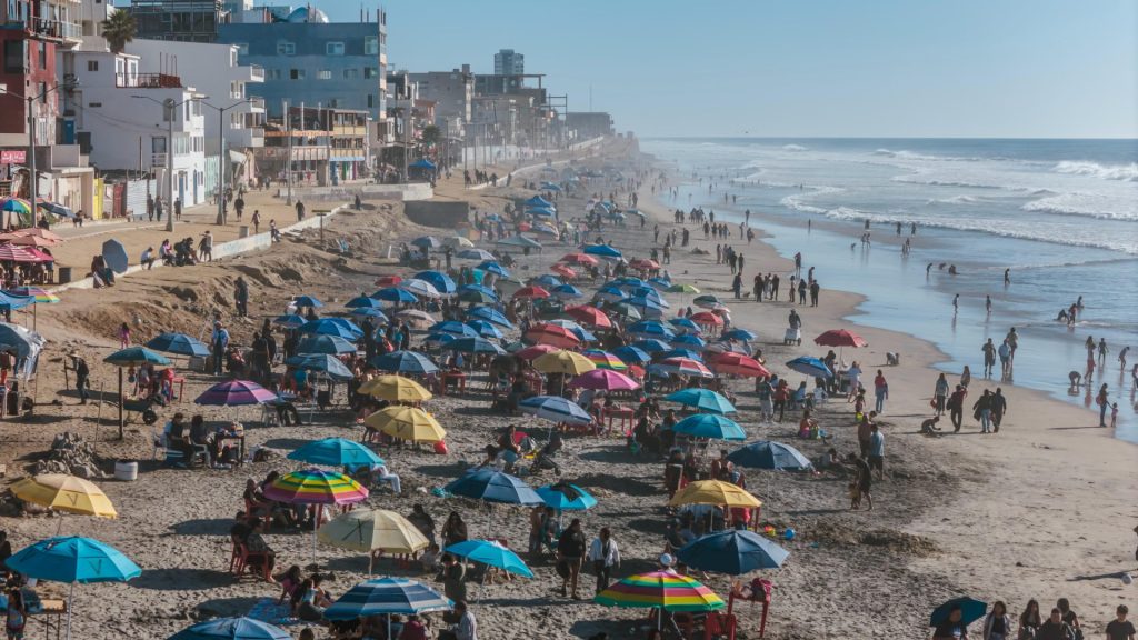 El calor de febrero llena de vida Playas de Tijuana