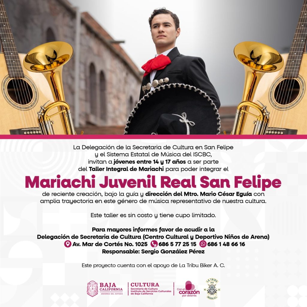 Nace el mariachi juvenil Real San Felipe, nueva agrupación del SEM