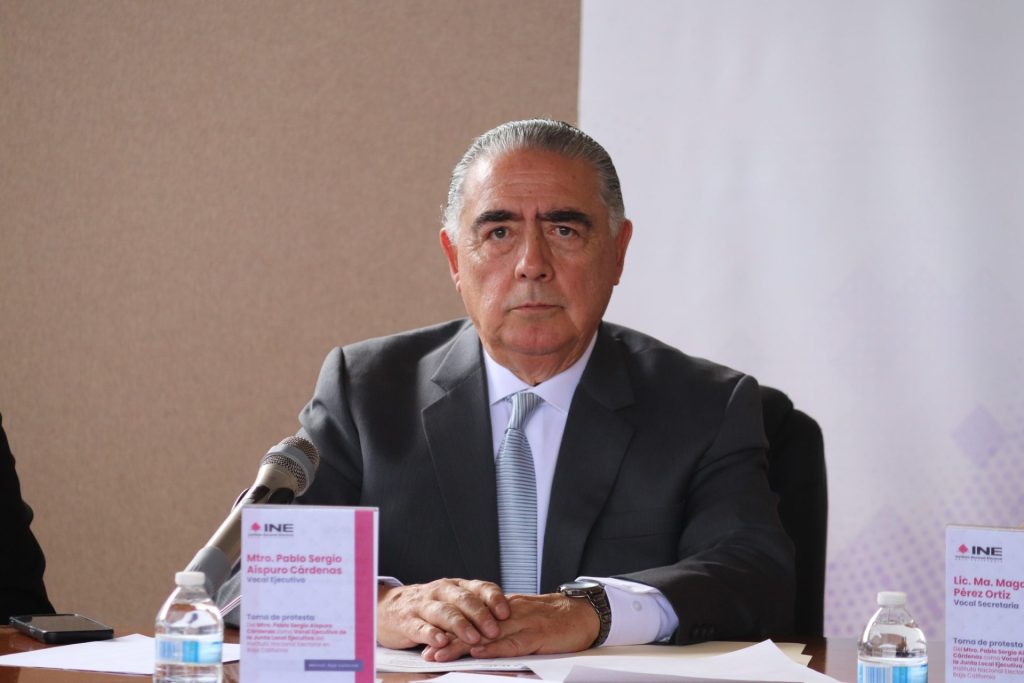 Rinde protesta Pablo Sergio Aispuro Cárdenas como Vocal Ejecutivo del INE en Baja California