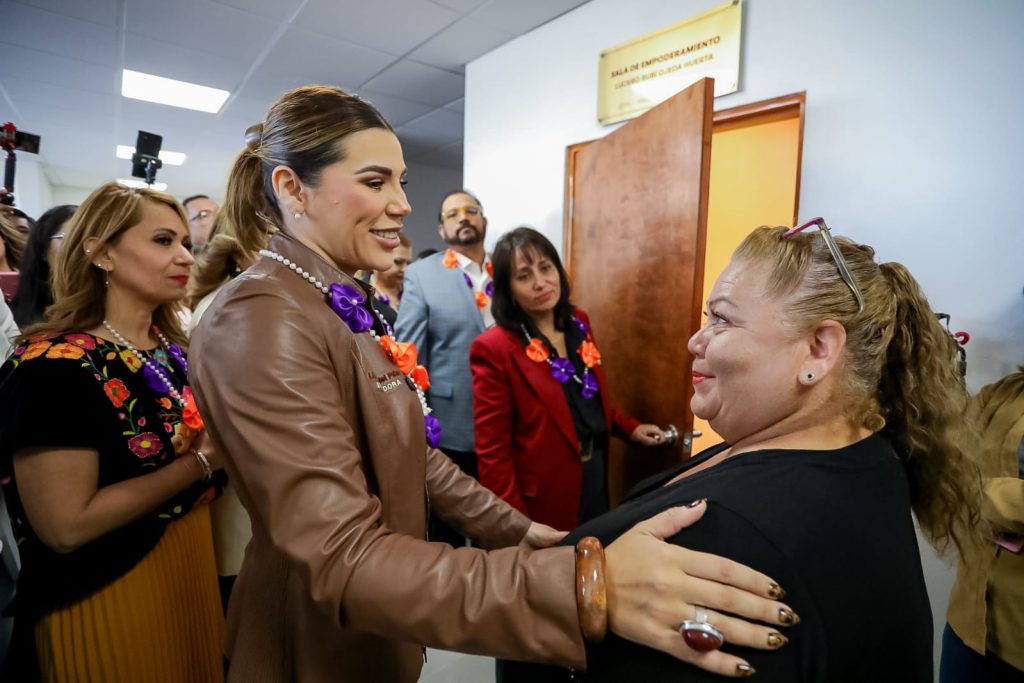Refrenda gobernadora Marina del Pilar acceso a la justicia a las mujeres #8M