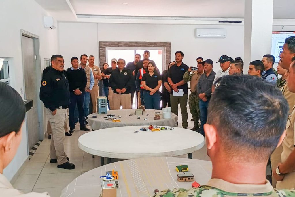 Capacita Protección Civil a personal de emergencias de San Felipe