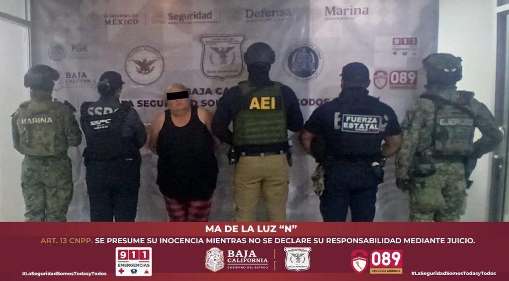 Arrestan a mujer encargada de desaparecer personas en Tijuana, la apodan la «Abuela»