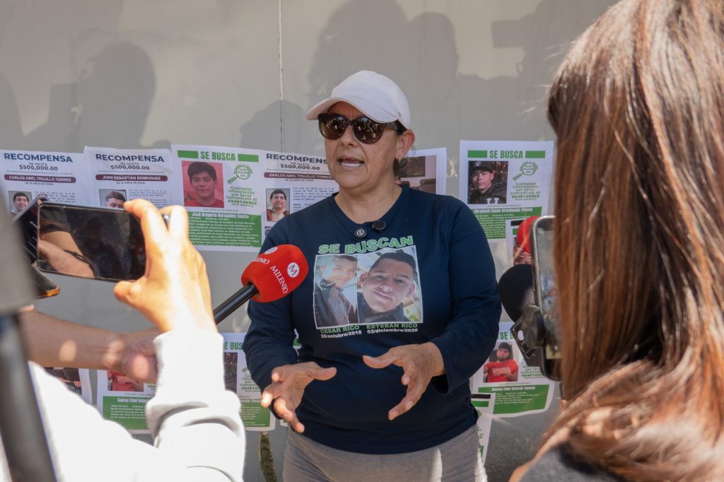 Colectivo Buscando a Tolano exigen castigo a reclutadora en Zona Este de Tijuana