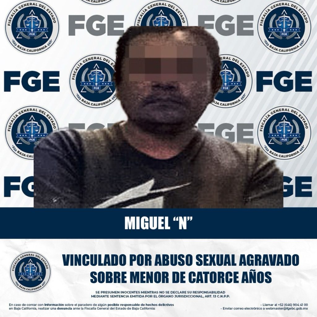 Prisión preventivo a presunto abusador sexual de adolescente