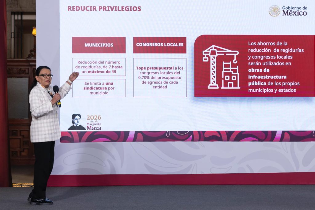 Presentan Plan B para «adelgazar» Ayuntamientos y Congreso locales