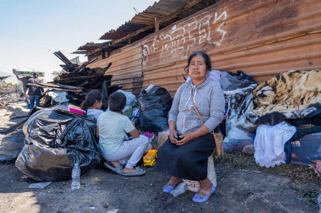 Familias de Valle Verde piden ayuda para reconstruir, entre ellas dos de origen mixteco
