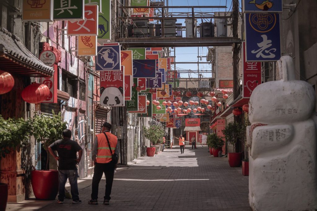 Supervisan el callejón de la Chinesca en Mexicali