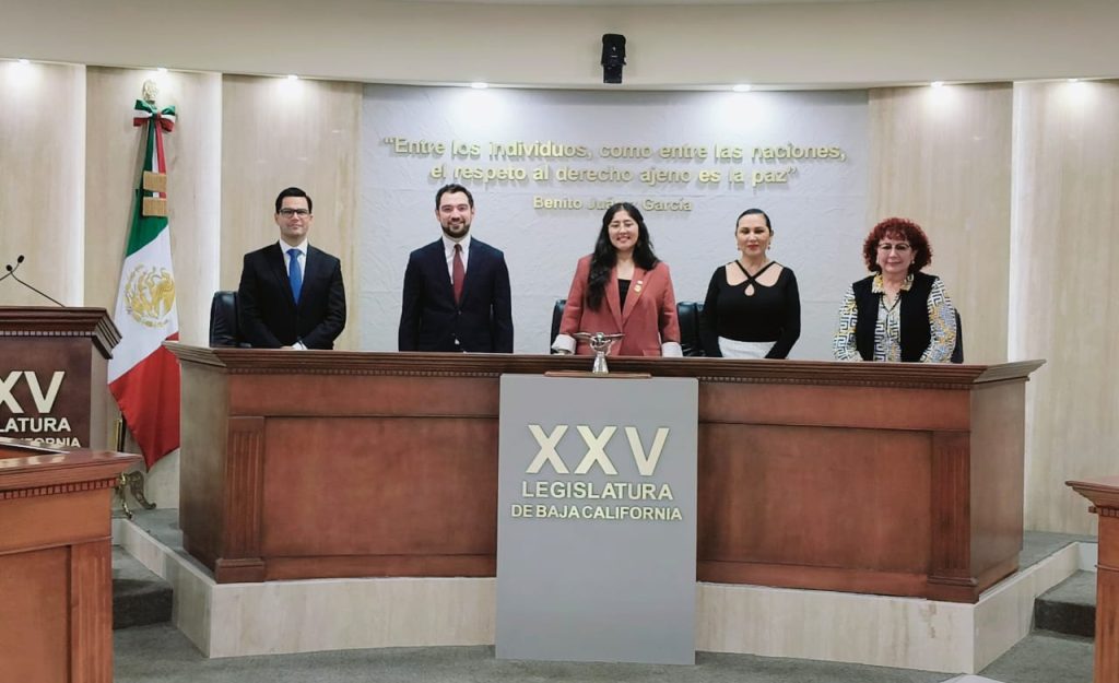 Dip. Michel Sánchez asume presidencia del Congreso de Baja California