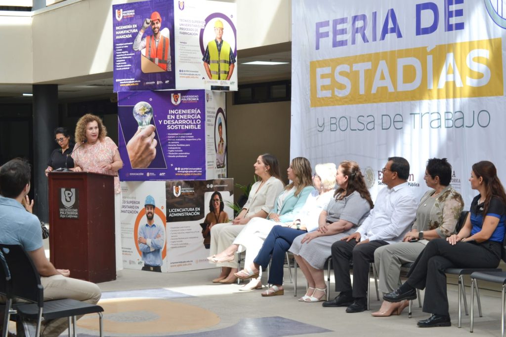 Fortalece vínculos Universidad Politécnica de BC con la «Feria de Estadías y Bolsa de trabajo 2026»