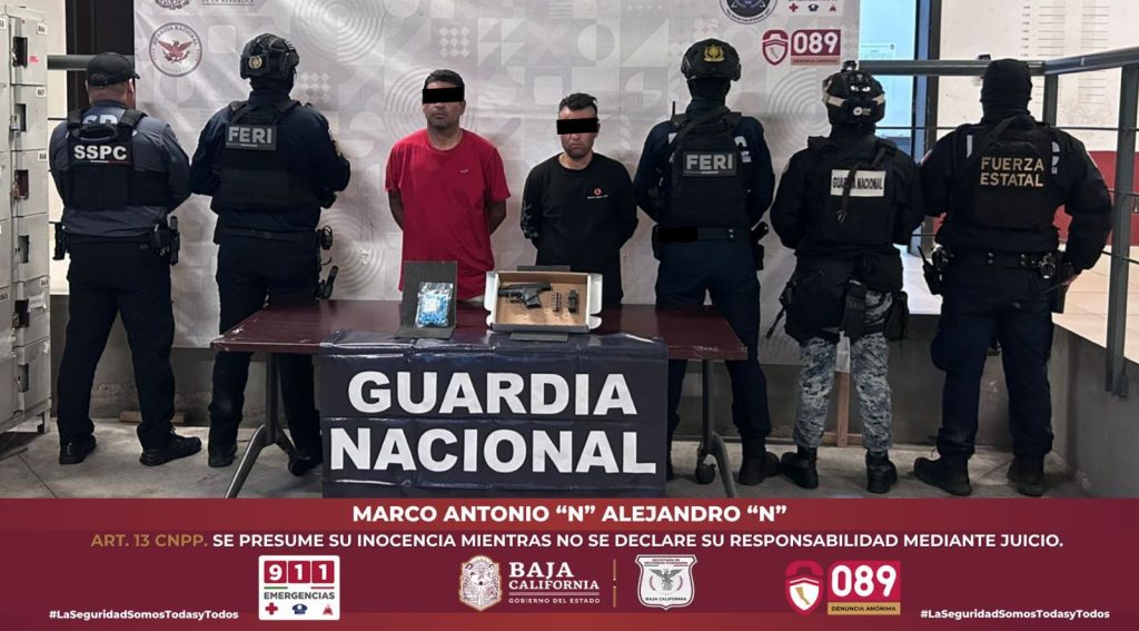 Arrestan en Tecate a presuntos sicarios