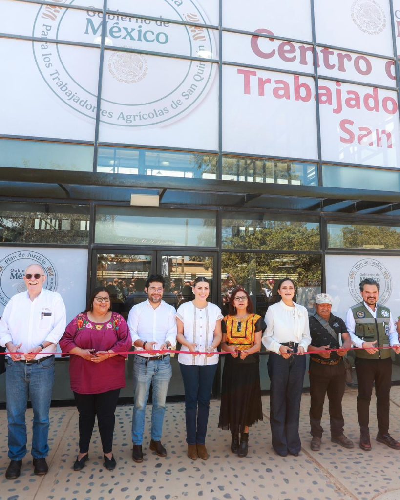 Inauguran Centro de Atención Integral para Trabajadores Agrícolas de San Quintín