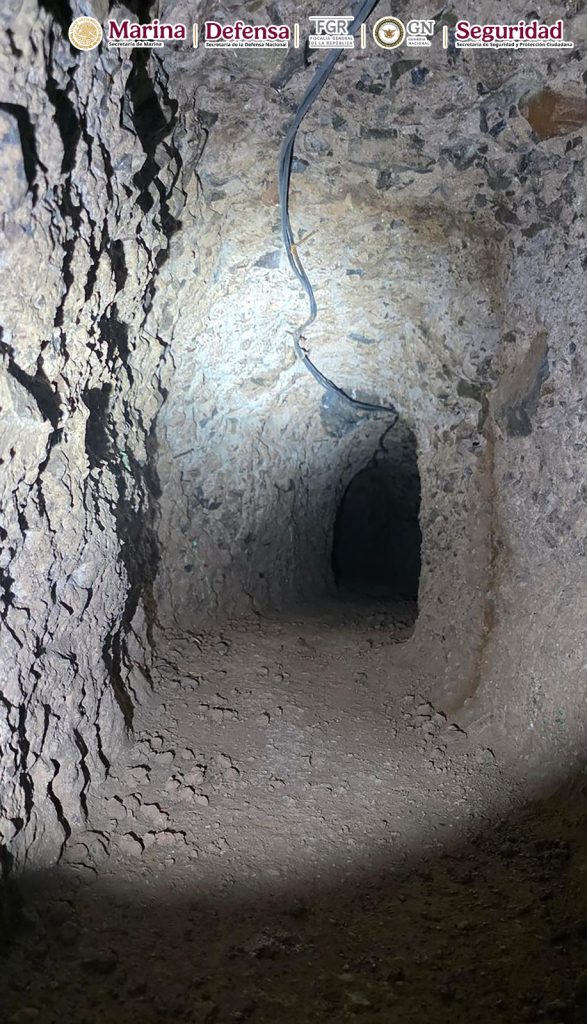 Localizan túnel del crimen organizado en Nogales
