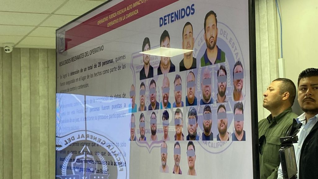 28 detenidos tras “narcofiesta” en la colonia Carranza: FGE