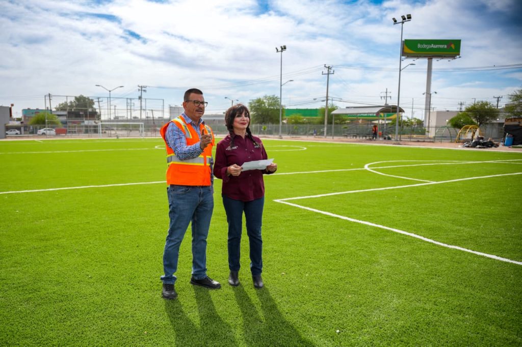 Más espacios deportivos: Norma Bustamante concluye la transformación del parque Villas de la República