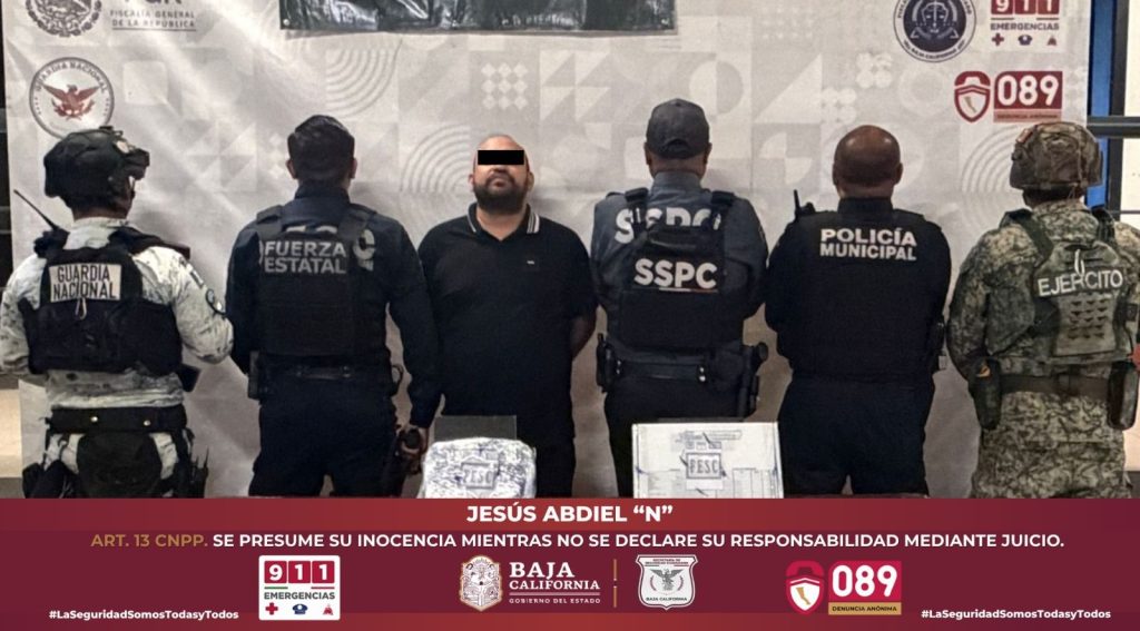 arrestan a falso agente federal en Tijuana, portaba arma de fuego