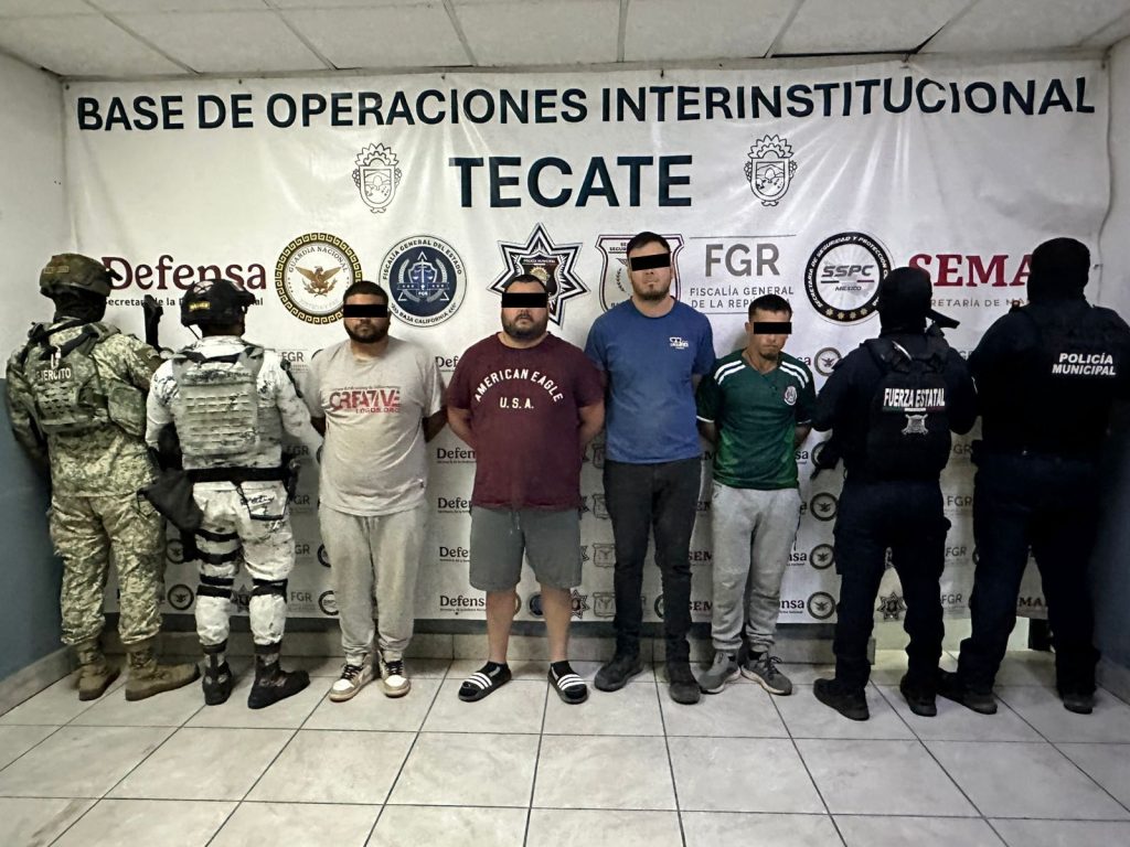 Arrestan a líder delictivo relacionado a homicidios en Tecate, lo apodan «El Salo»