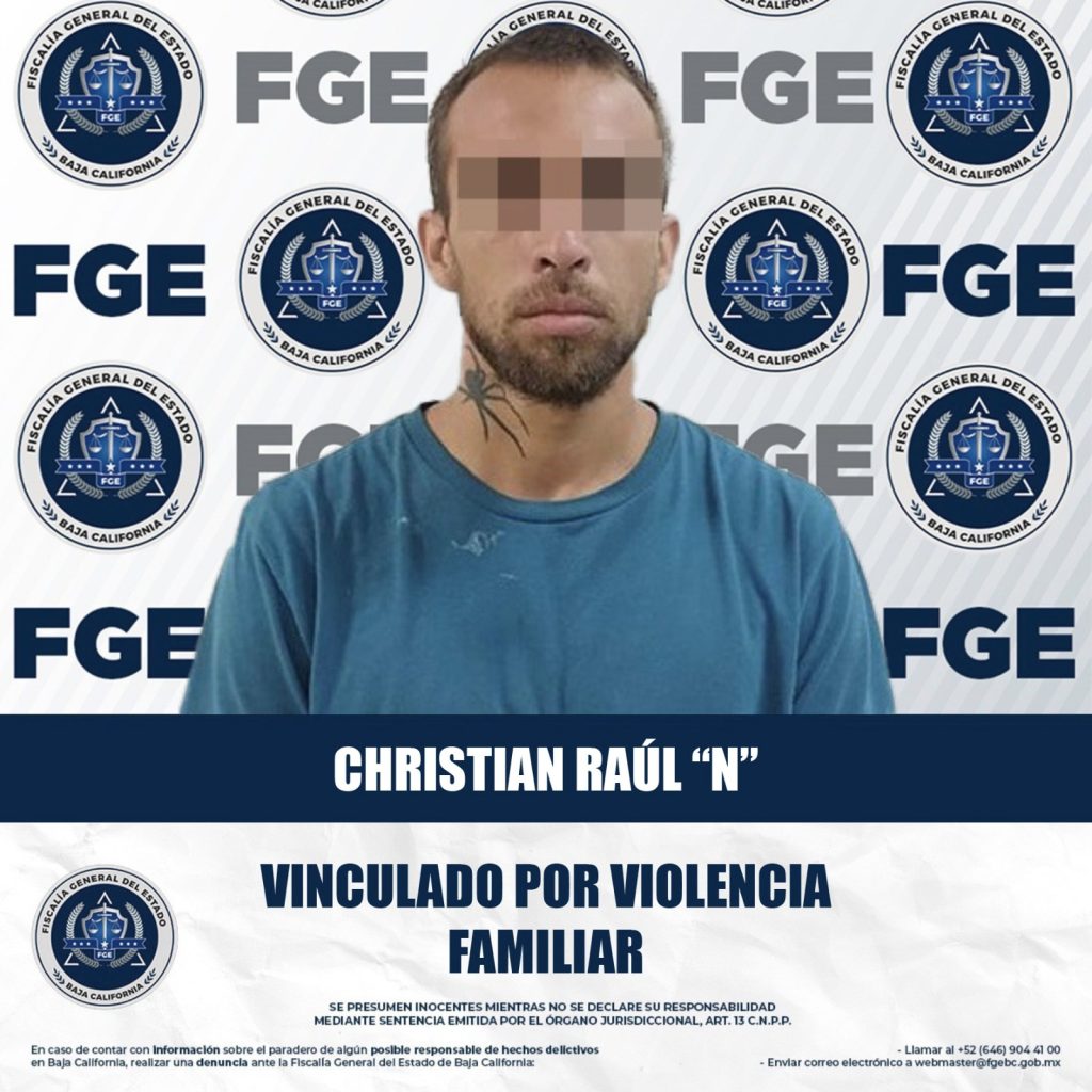 Vinculan a proceso a sujeto por reiterada violencia familiar en San Felipe