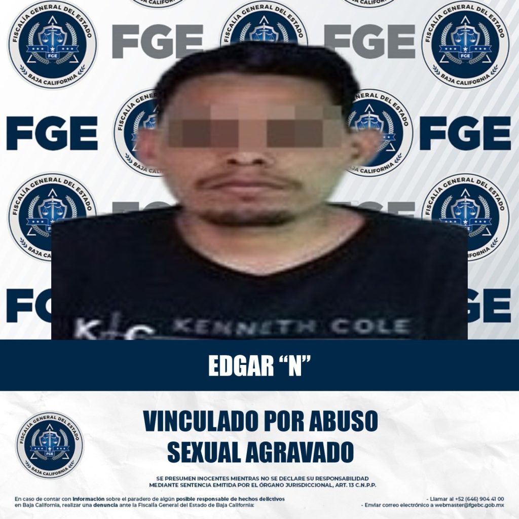Prisión preventiva contra agresor sexual, fue acusado de abuso agravado