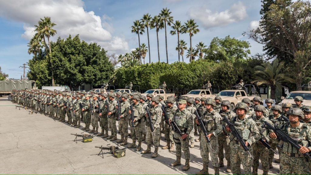 Llegan 200 elementos del Ejército a Tijuana para reforzar seguridad