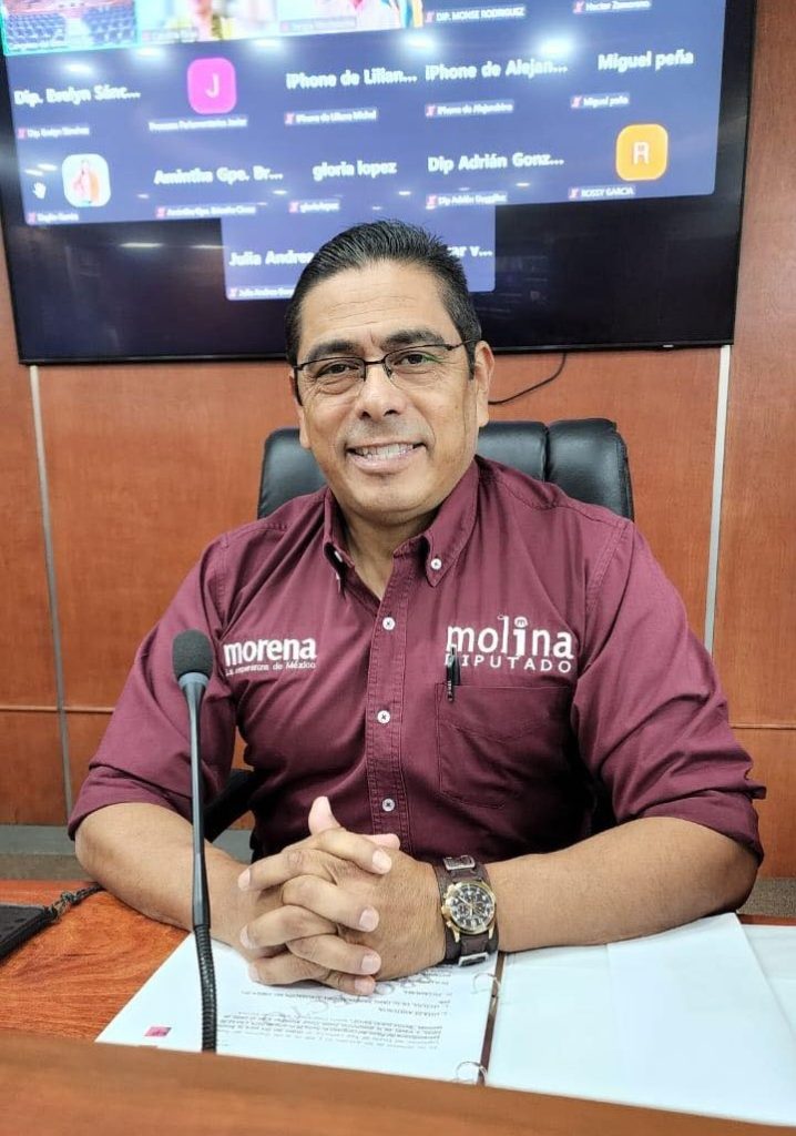 Dip. Molina García promueve armonización constitucional derivado del Plan B