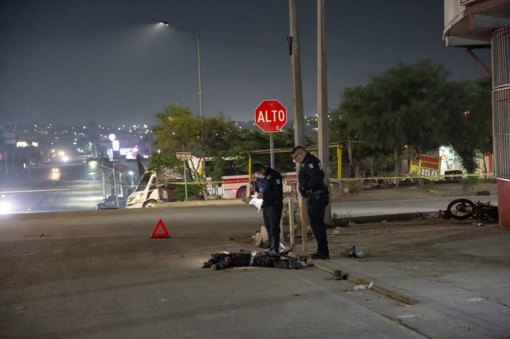 Motociclista muere tras accidente con camión de personal en Mariano Matamoros