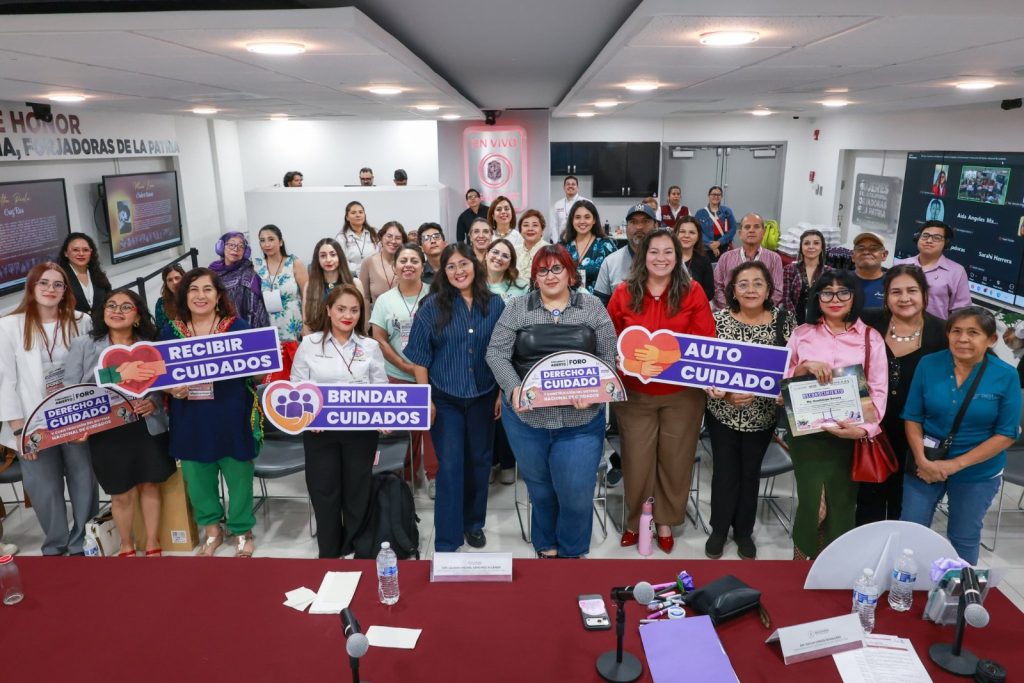 Realiza Congreso Foro para fortalecer Derecho al ciudadano y el sistema estatal de cuidados
