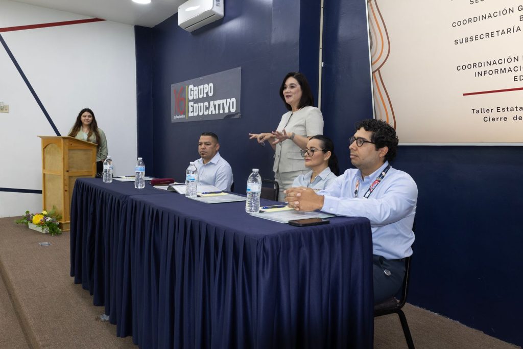 Fortalece Educación proceso para cierre del ciclo escolar con taller estatal