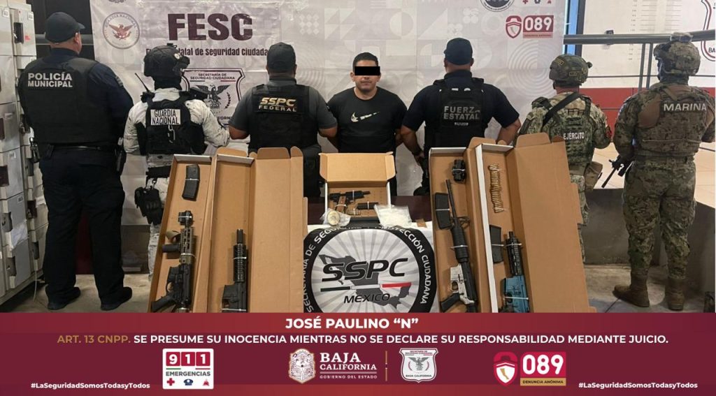 Arrestan a Jefe de Célula criminal en Tijuana