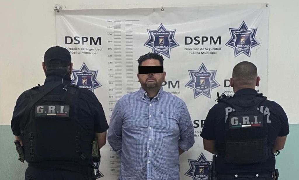 Arrestan a presunto pederasta en Mexicali