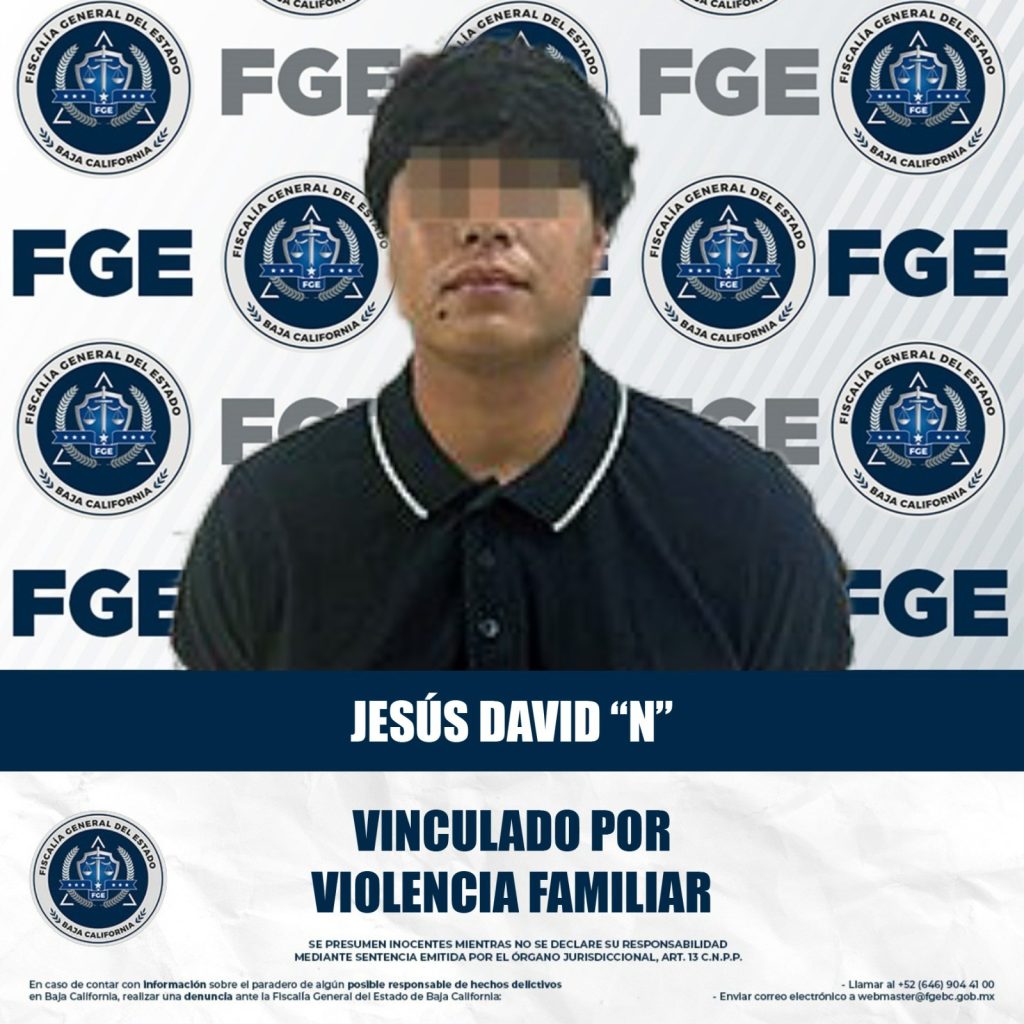 Logran vincular a proceso a sujeto por violencia familiar