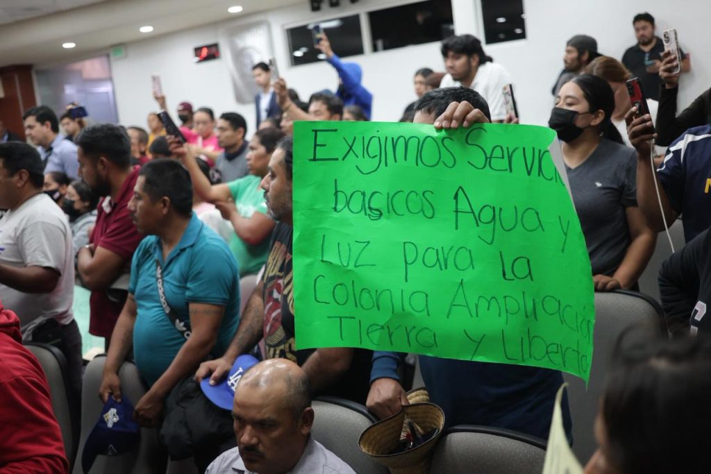 Vecinos de San Quintín quieren los 52 millones de pesos liberados del Congreso
