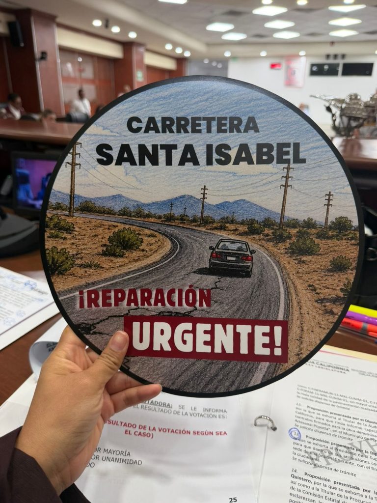 Impulsa Dip. Michel Sánchez, ruta de coordinación para rehabilitar carretera Santa Isabel