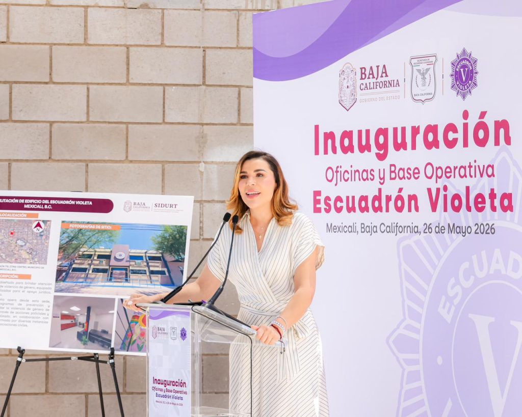 Nuevo edificio de Escuadrón Violeta en Mexicali