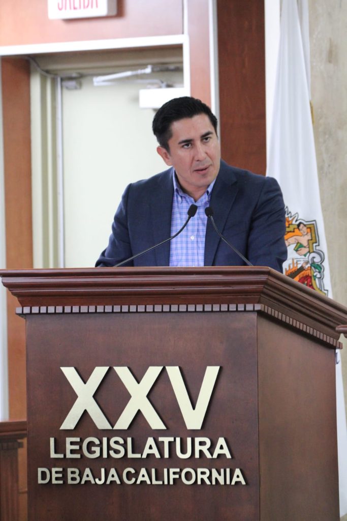 Dip. Echevarría acusa federalización fallida y exige salida de BC del pacto de salud