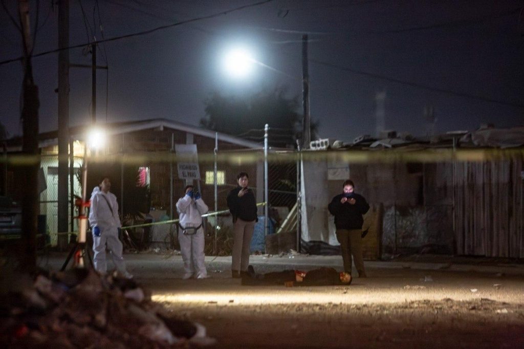 Asesinan a hombre a balazos en la colonia Reserva San Fernando en Rosarito