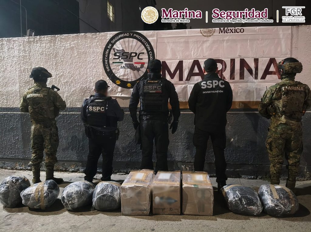 Aseguran autoridades federales 150 kilos de Metanfetamina