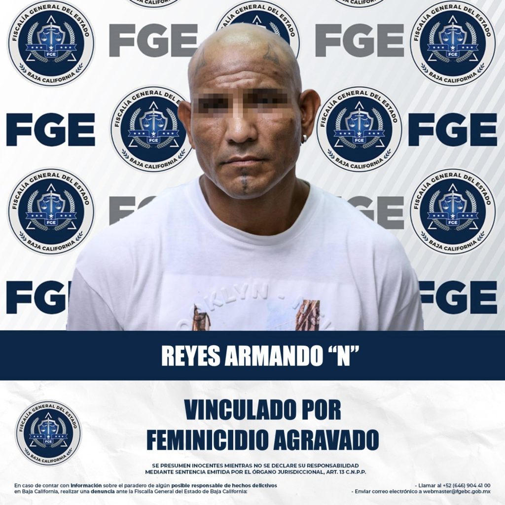 Vinculan a proceso a «El Chamuco» acusado de feminicidio agravado