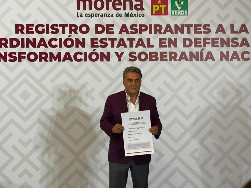 Se registra Ruíz Uribe como aspirante a la gubernatura de Baja California