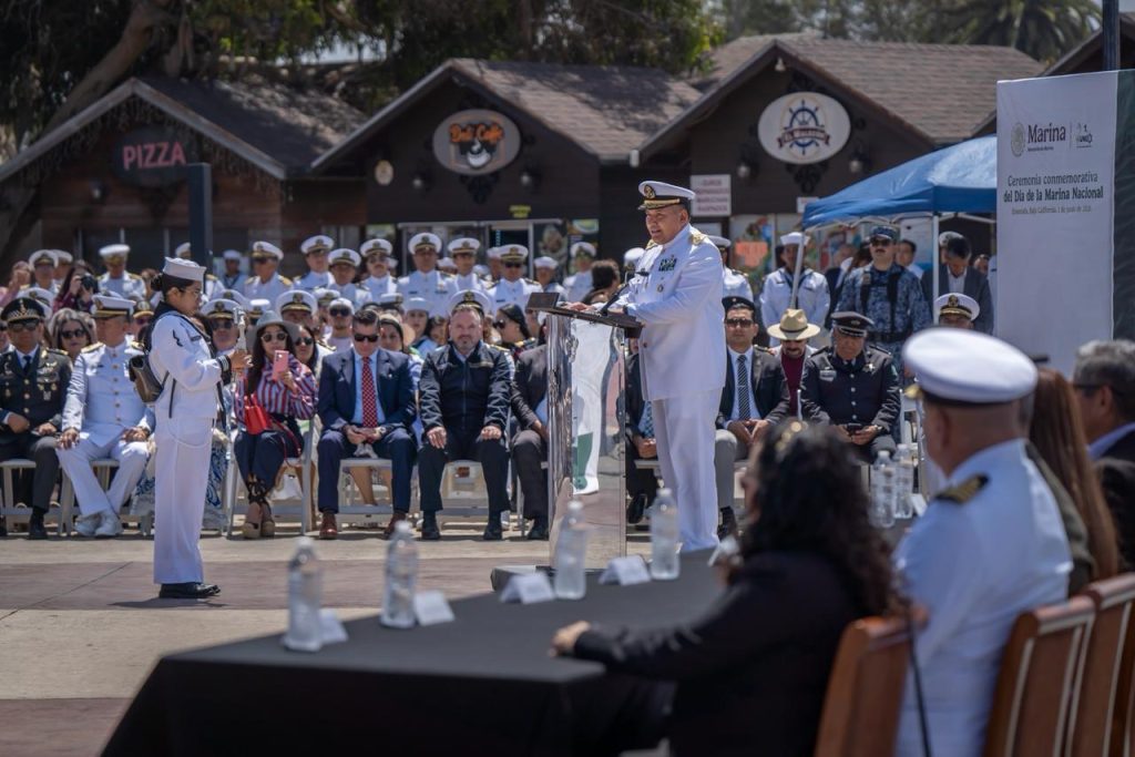 Conmemoran en Ensenada el 84 aniversario del Día de la Marina Nacional