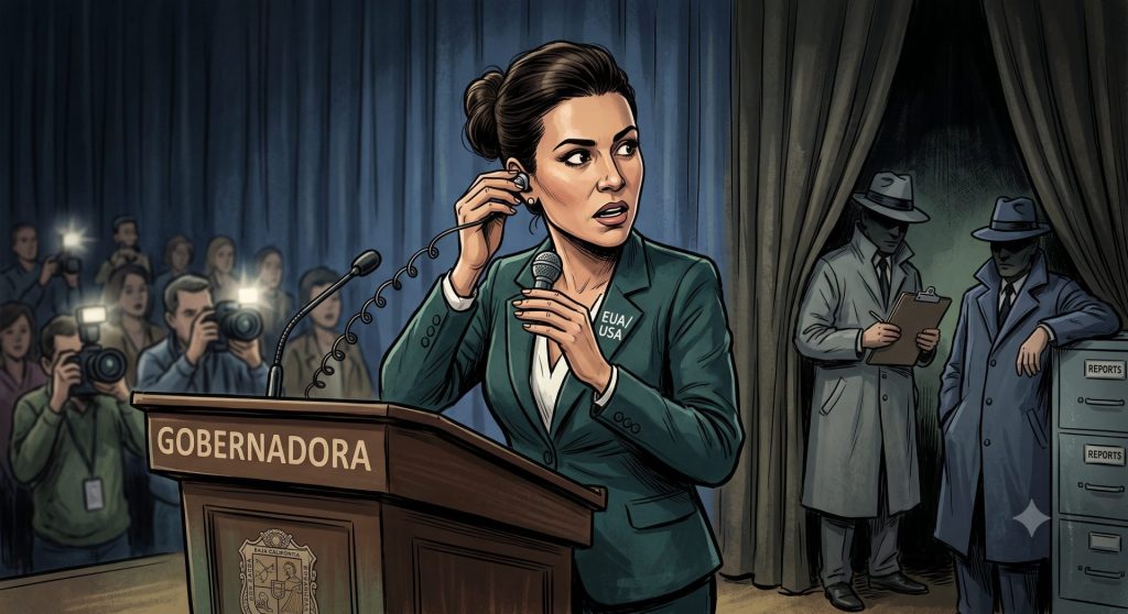 Sale otro audio que insinua que la gobernadora Marina del Pilar es informante de EUA