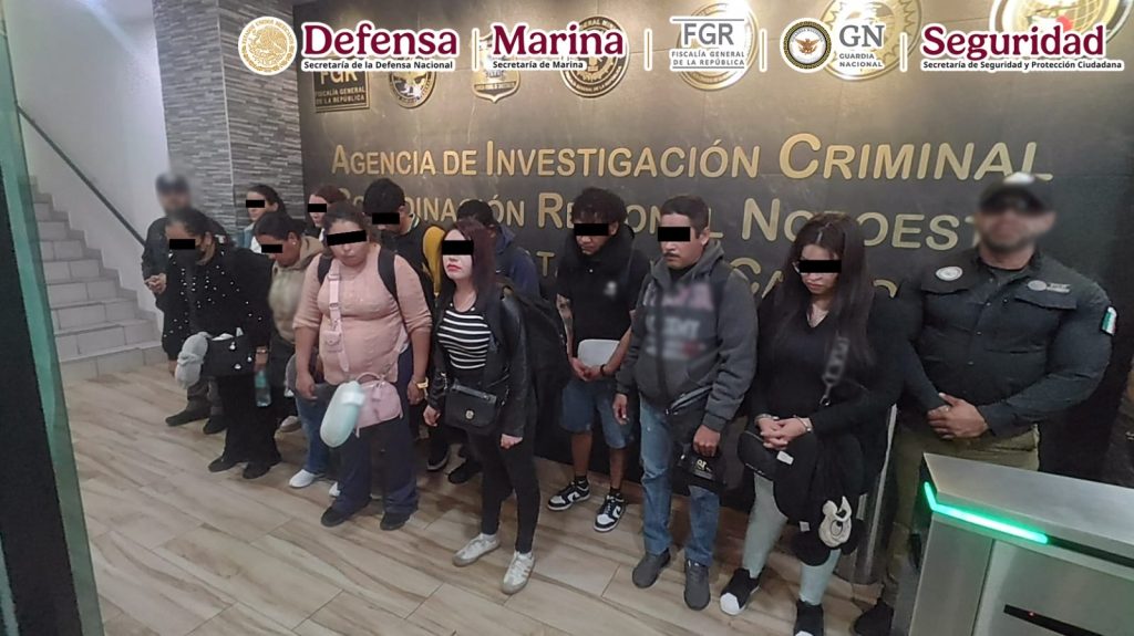 11 detenidos en Aeropuerto de Tijuana, aseguran 165 kilos de cocaína