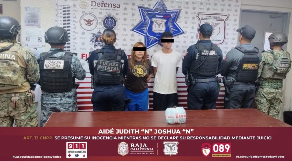 Arrestan a 4 narcomenudistas del Valle y zona urbana de Mexicali