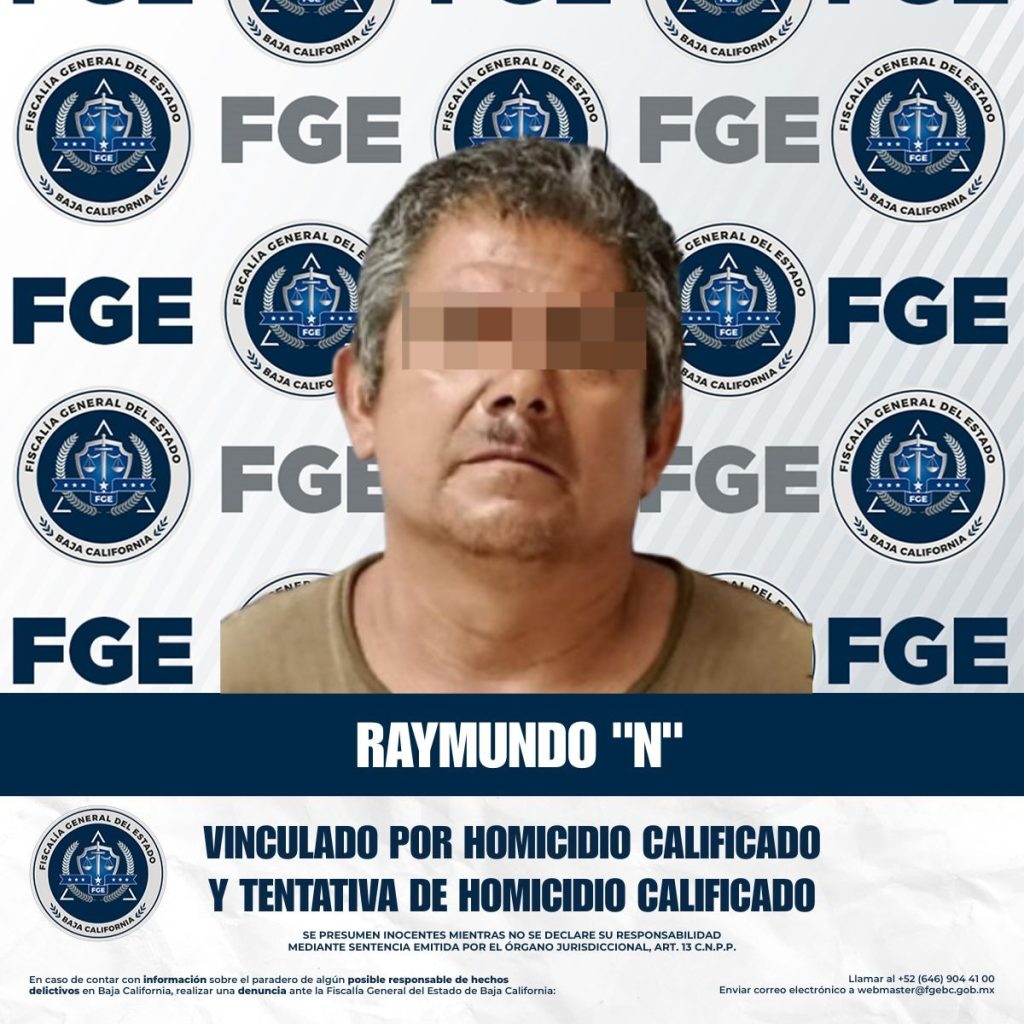 Vinculan a proceso a quien facilitó vehículo para ultimar a esposo de regidora de Tecate