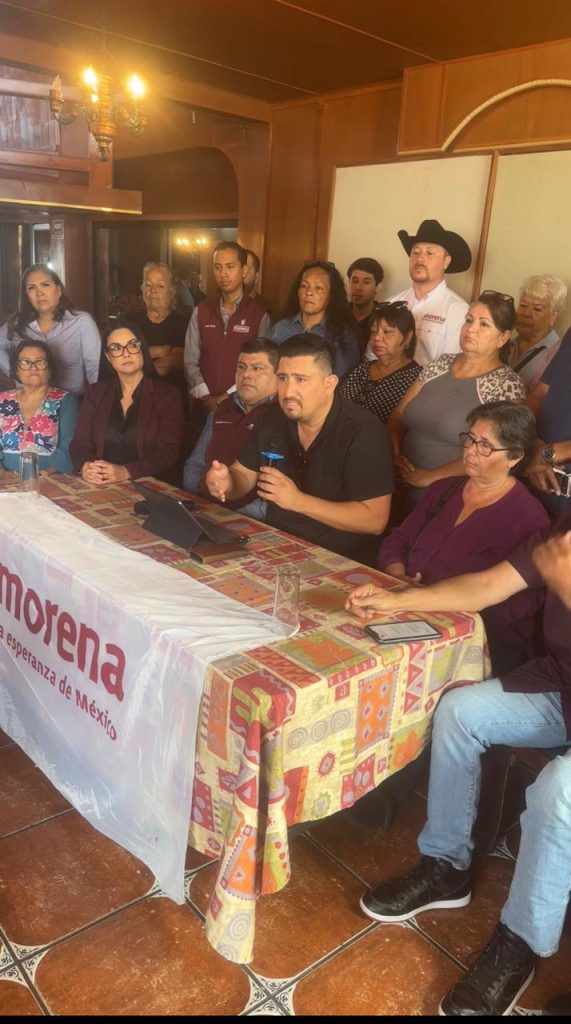 Líderes de Morena brinda apoyo a Fernando Castro Trenti