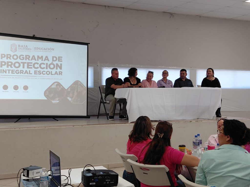 Fortalecen seguridad en escuelas de San Felipe con capacitación del programa de protección integral escolar