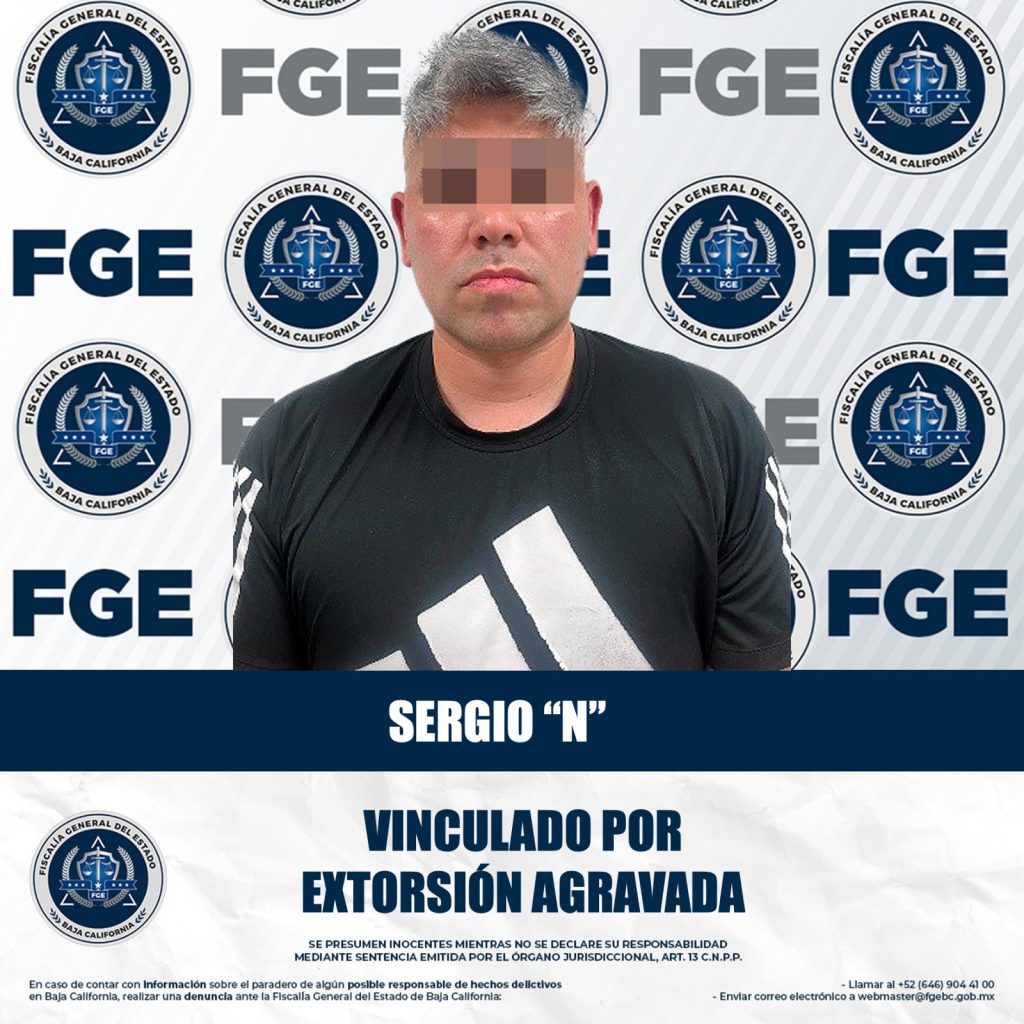 Vinculan a proceso a extorsionador, exigía 3 millones de pesos bajo amenazas
