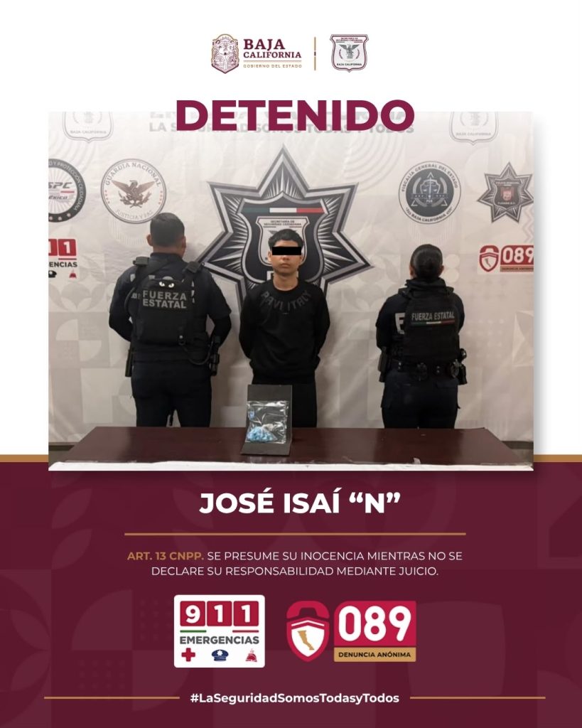 Arrestan a presunto integrante de grupo delictivo por homicidio