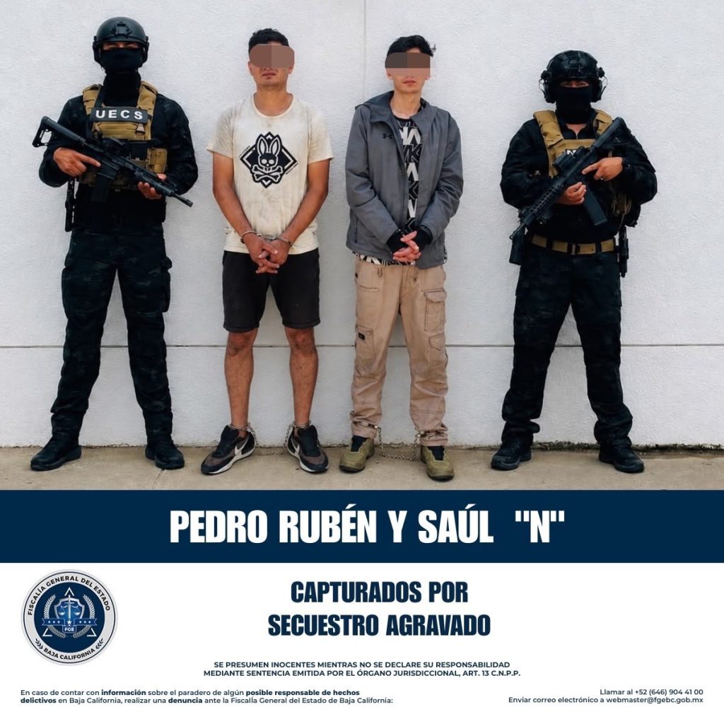 Arrestan a 2 hermanos acusados de secuestro de una mujer migrante