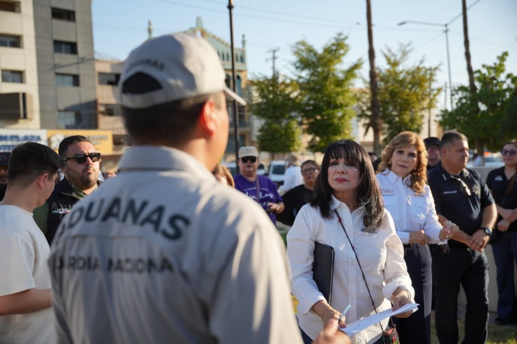 Realizan operativo especial en garita de Zona Centro de México
