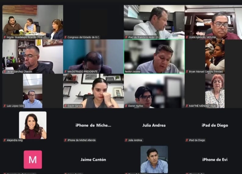 Avanza en Comisiones nueva Ley Orgánica para el Poder Judicial de BC